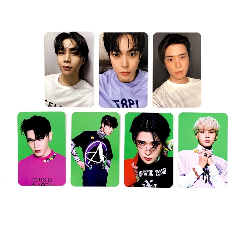 [sharing] NCT 127 STICKER Deluxe Box Photocard