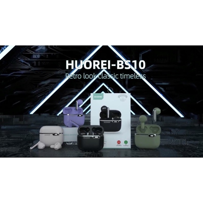 HUOREI BS10 True Wireless Earphone TWS Stereo bluetooth headset