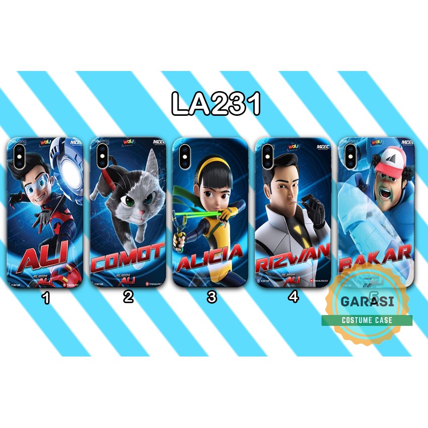 GARASI CASE / GCC60 TERMURAH CUSTOM CASE PREMIUM FULL PRINT / EJEN ALI / ALL TYPE / OPPO XIAOMI VIVO