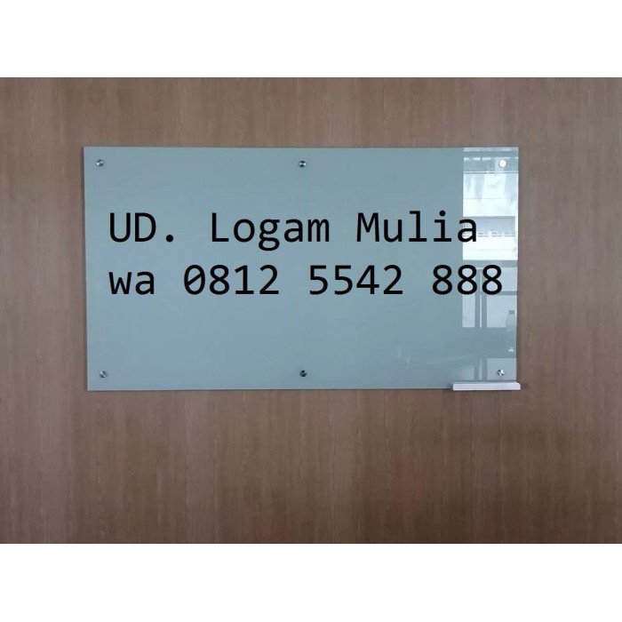 

Produk Eksklusif Glassboard 90x120 - Papan Tulis Kaca / Glass Board Termurah - 5mm Berkualitas