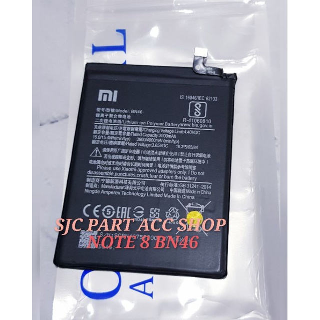 BATERAI XIAOMI REDMI NOTE 8 BN46 ORI