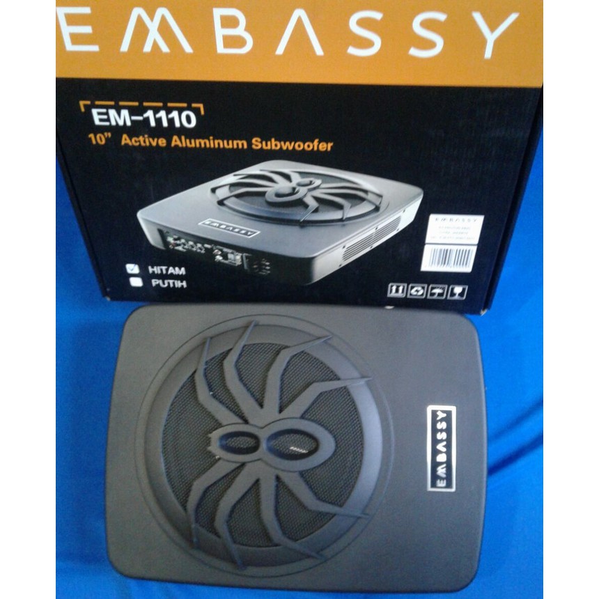 SUBWOOFER EMBASSY EM-1110/ SUBWOOFER KOLONG RM G-31 JOK EMBASSY