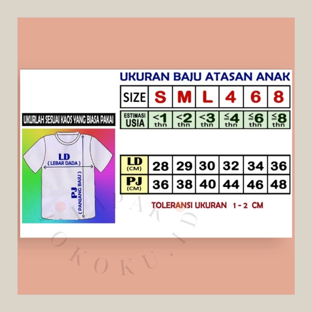 Atasan Kaos Anak (1 - 8 Tahun) Baju Kaos Anak BORDIR Kaos Motif Baju Bayi Baju Anak Atasan Bayi Atasan Anak Baju Lengan Pendek Anak Cowok Cewek Baju Perempuan Laki-laki Baju Kaos Unisex