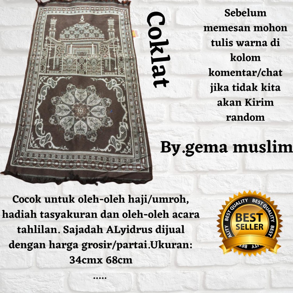 sajadah kecil turky sovenir haji n tahlilan