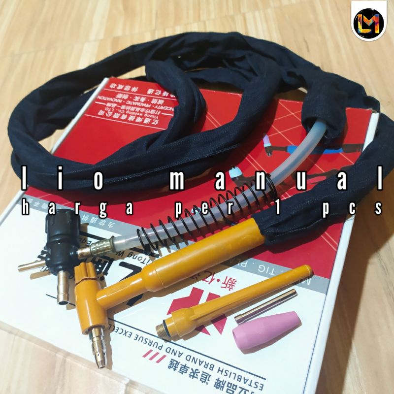 Stang Las Argon QQ159 A Water Cooled Argon ARC Selang 3 Meter