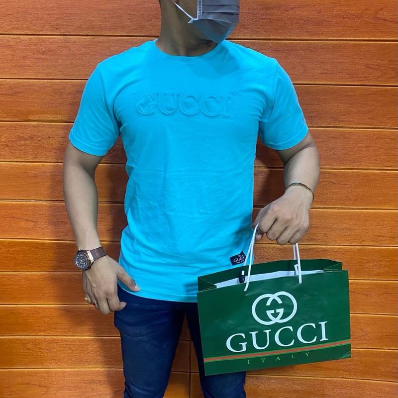 KAOS GUCCI PRIA DEWASA / KAOS EMBOS GUCCI PRIA