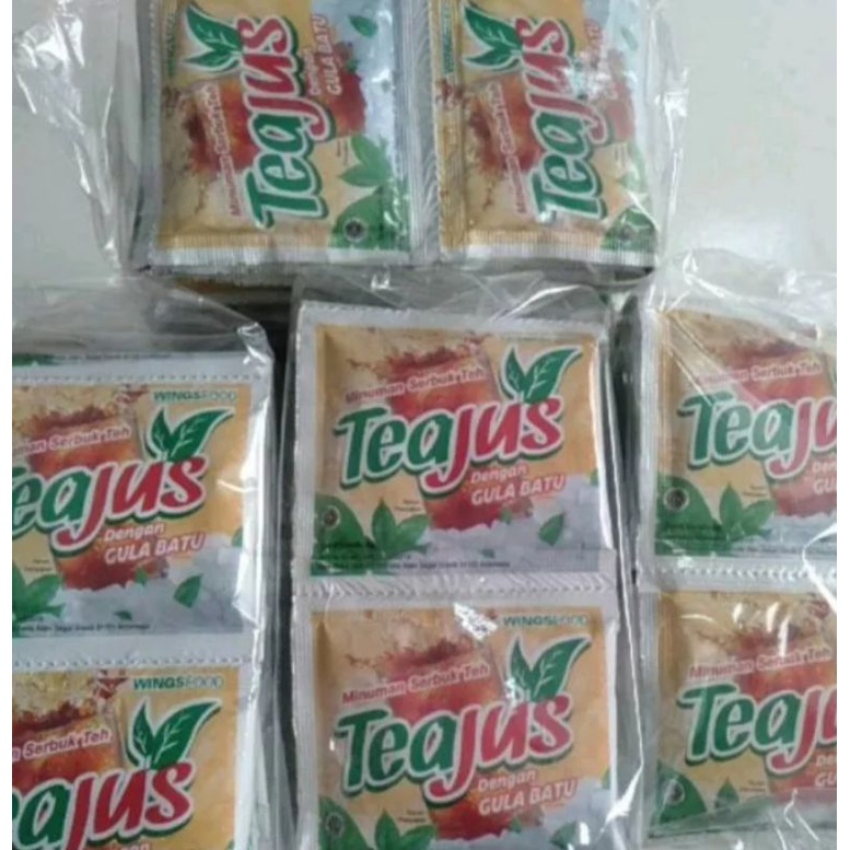 

TEH JUS Gula Batu Isi 6 Renceng 60 Sachet