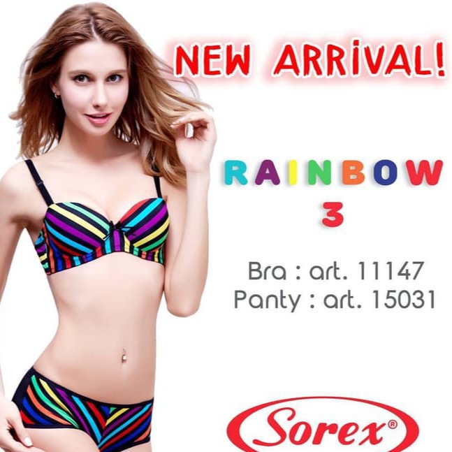 WW Bra SOREX RAINBOW 11147 KAWAT (BRA ONLY)
