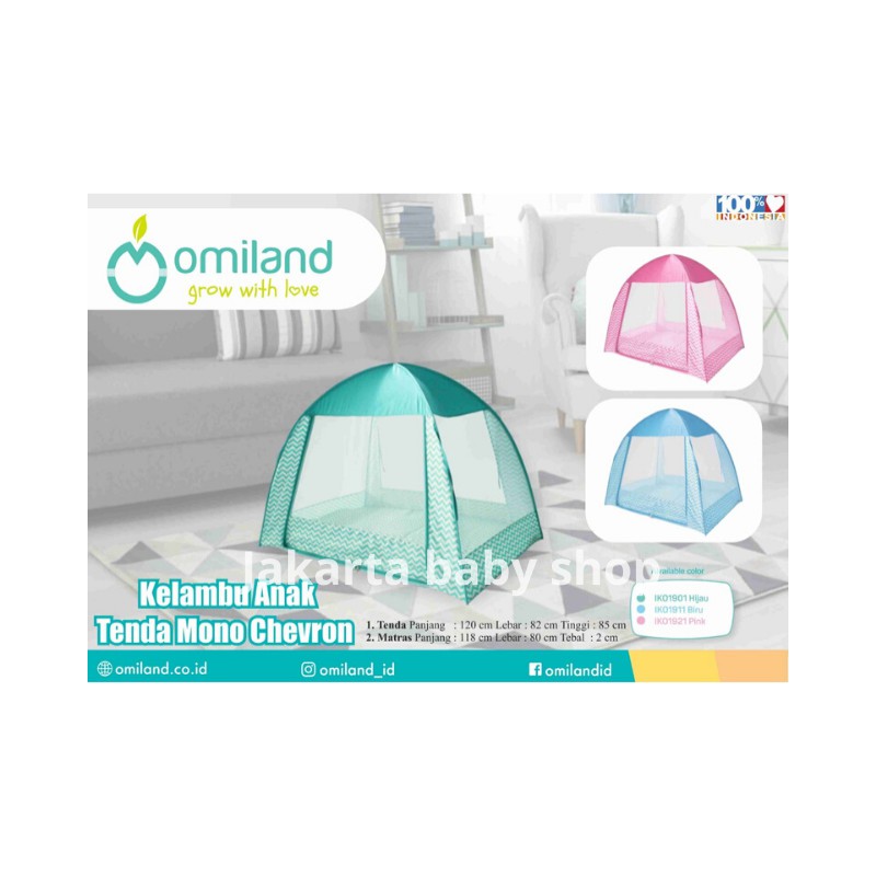 KELAMBU BAYI TENDA MONO CHEVRON OMILAND IKO190111