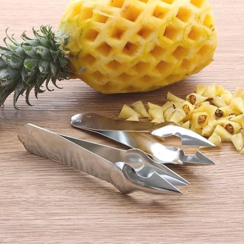 [DEASHOP] CAPITAN NANAS / PENCABUT MATA NANAS / ALAT KUPAS MATA NANAS / PENJEPIT NANAS STAINLESS