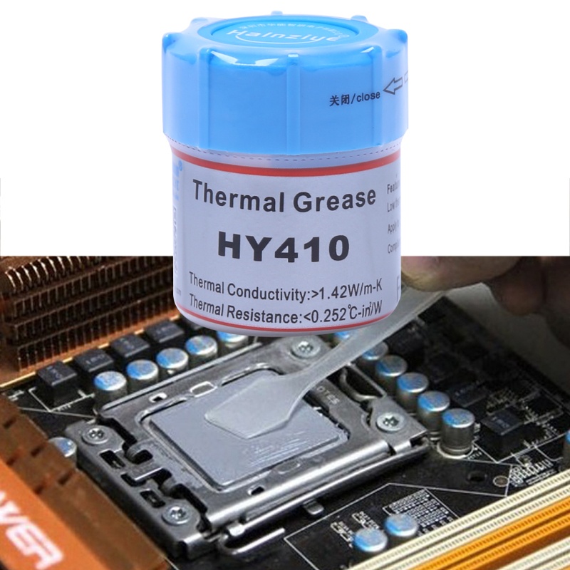 Bt HY410 10g pcs Silikon Senyawa Thermal Konduktif Grease Heatsink Untuk CPU GPU Chipset Notebook Pendingin Dengan Scra