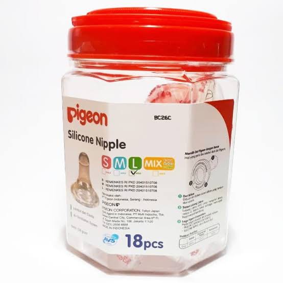 Pigeon Silicone Nipple 1pc