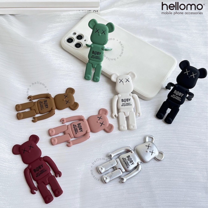 Stand Holder Bentuk Beruang Phone Holder Finger Ring Holder Beruang Docking Hp Phone Stand Penyangga Hp Lucu Unik