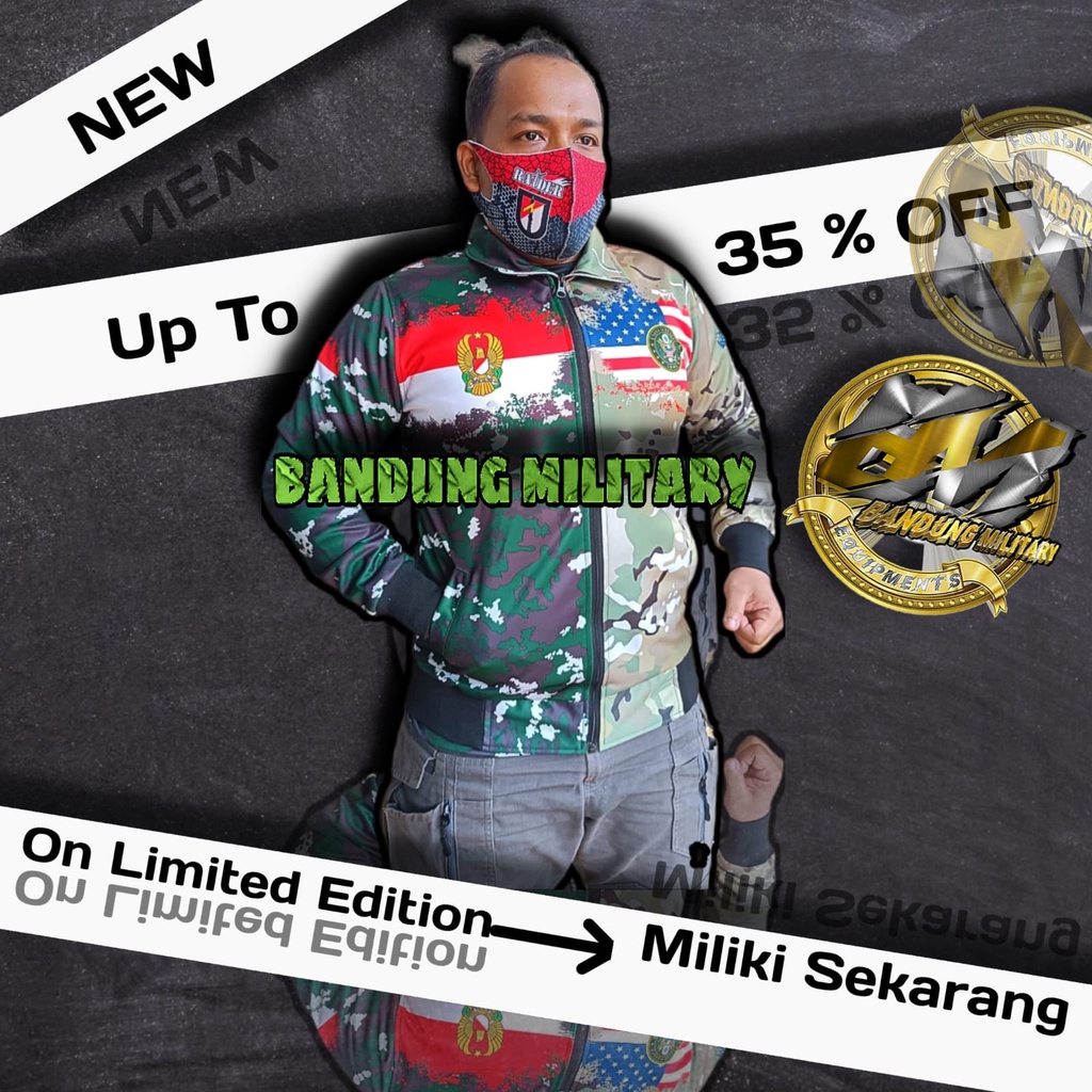 CODin Aja New 2022 Jaket Sport Hoodie Jersey Draifit Tactical Outdoor Loreng Nkri Multicam Garudashi
