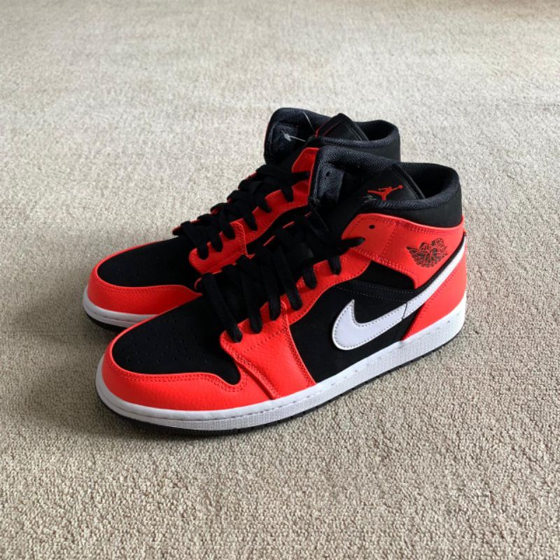 Air Jordan 1 Mid Infrared (100% Original)