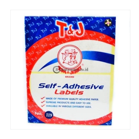 Tom & Jerry Self Adhesive Label Stiker No 119