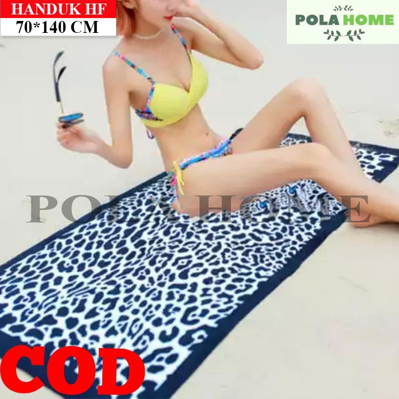 Pola Handuk Mandi Handuk Cantik Microfiber Dewasa Anak uk 70x140