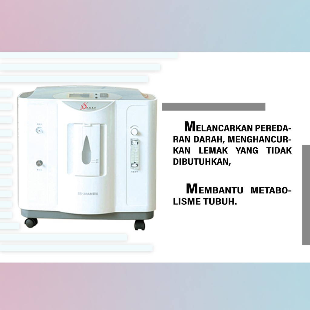 Oxygen Concentrator (3Ltr)/ ALAT BANTU PERNAFASAN