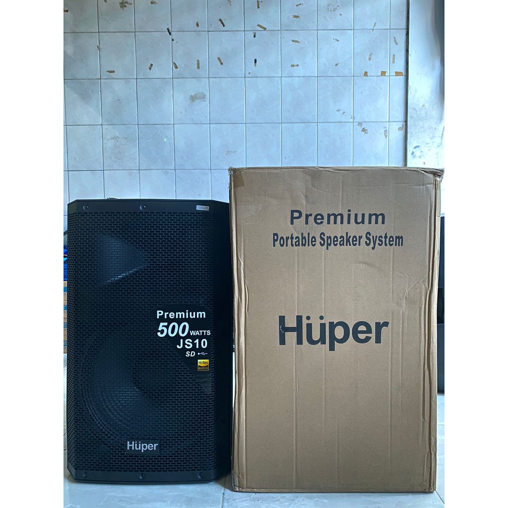 speaker huper js 10 harga satu set (2 speaker)