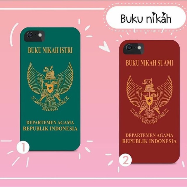 

CUSTOM CASE LANGSUNG PRINT DI CASE GAMBAR BUKU NIKAH