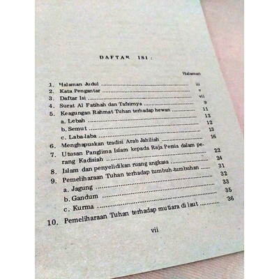 Buku Butir Butir Mutiara Surat Al Fatihah Prof Syekh Thantawi Jauhary