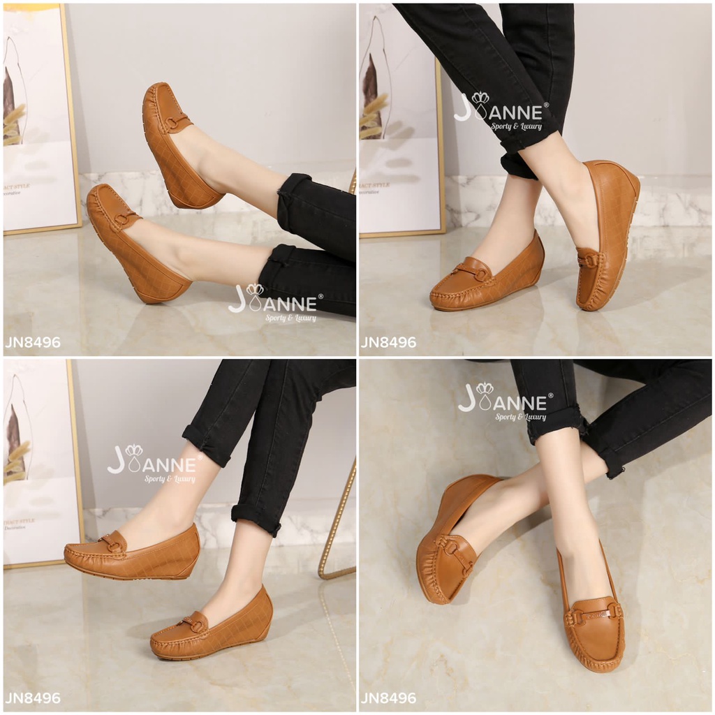 JOANNE Sepatu Wanita Wedges Shoes #JN8496 ORIGINAL