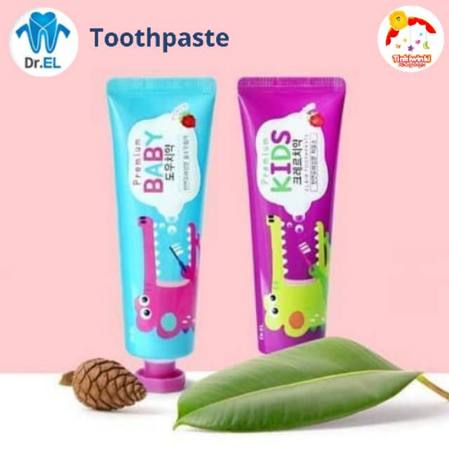 Dr. EL TOOTHPASTE BABY AND KIDS Pasta gigi