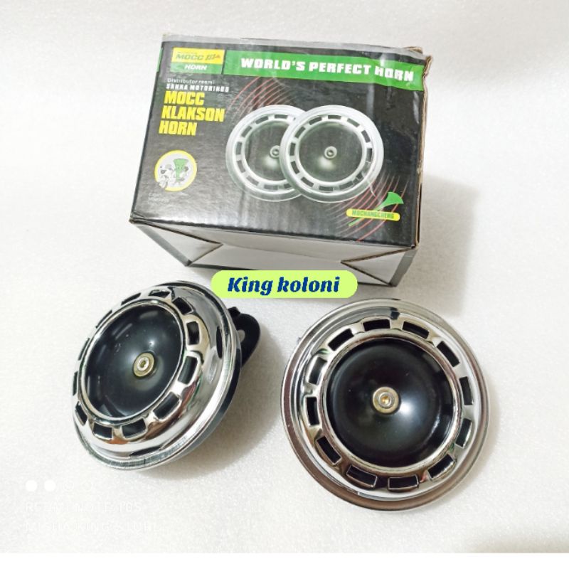 Klakson rx king rxs rx-king model ori merk mocc
