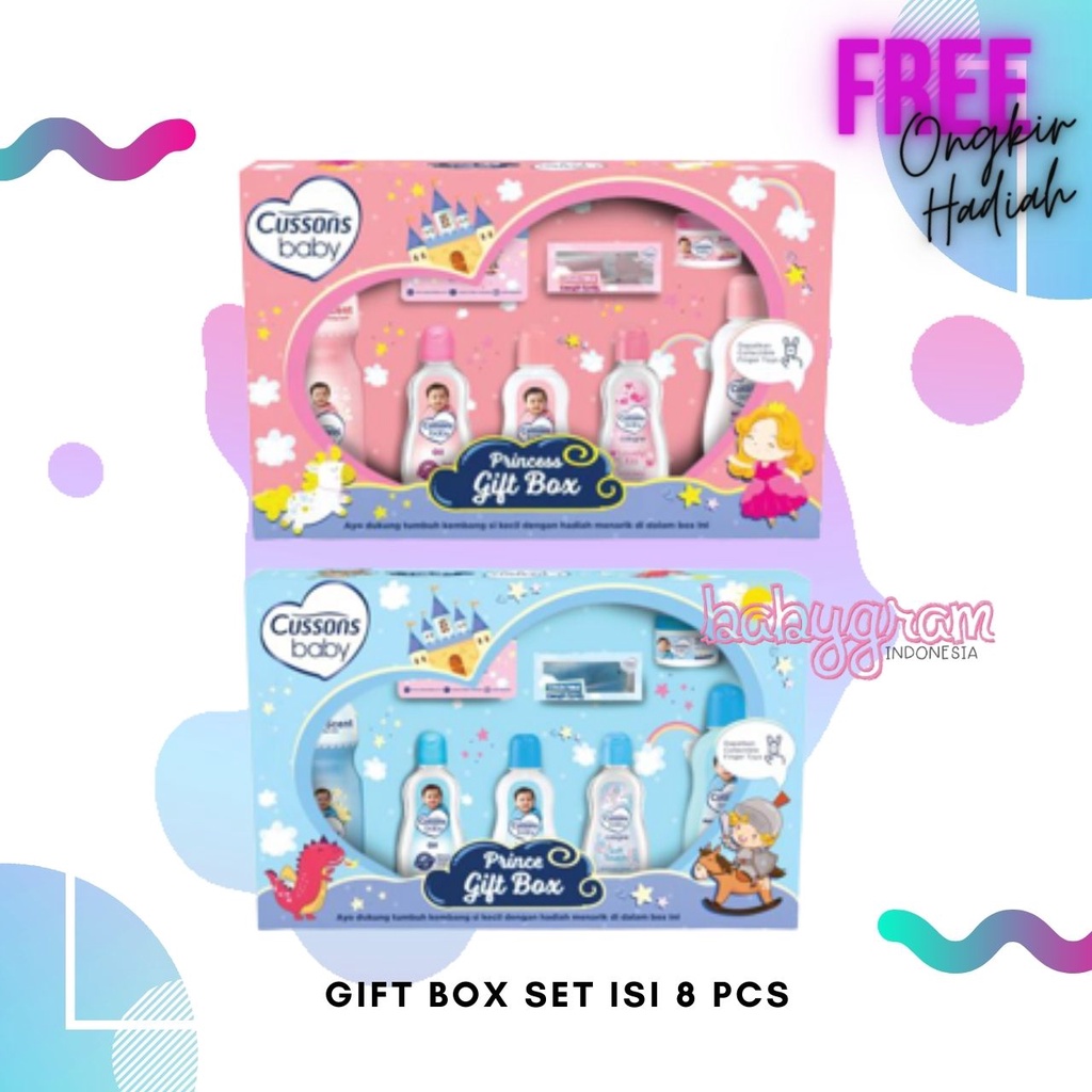 Cussons Baby Gift Set Box BOX BESAR Hadiah Hampers