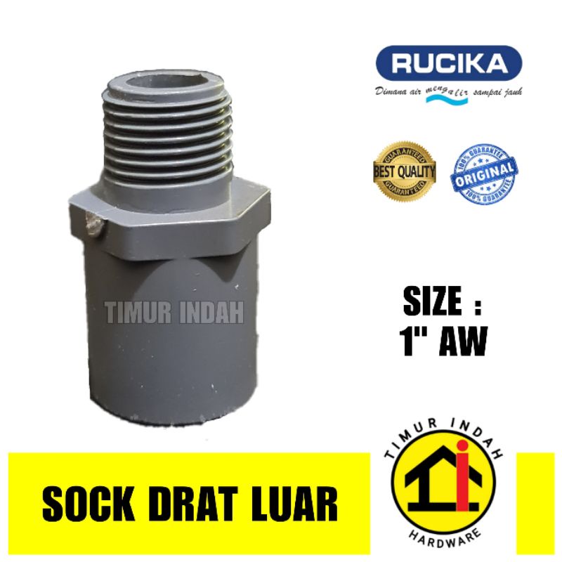 Sock drat luar 1" AW / Valve Sock 1" AW - RUCIKA