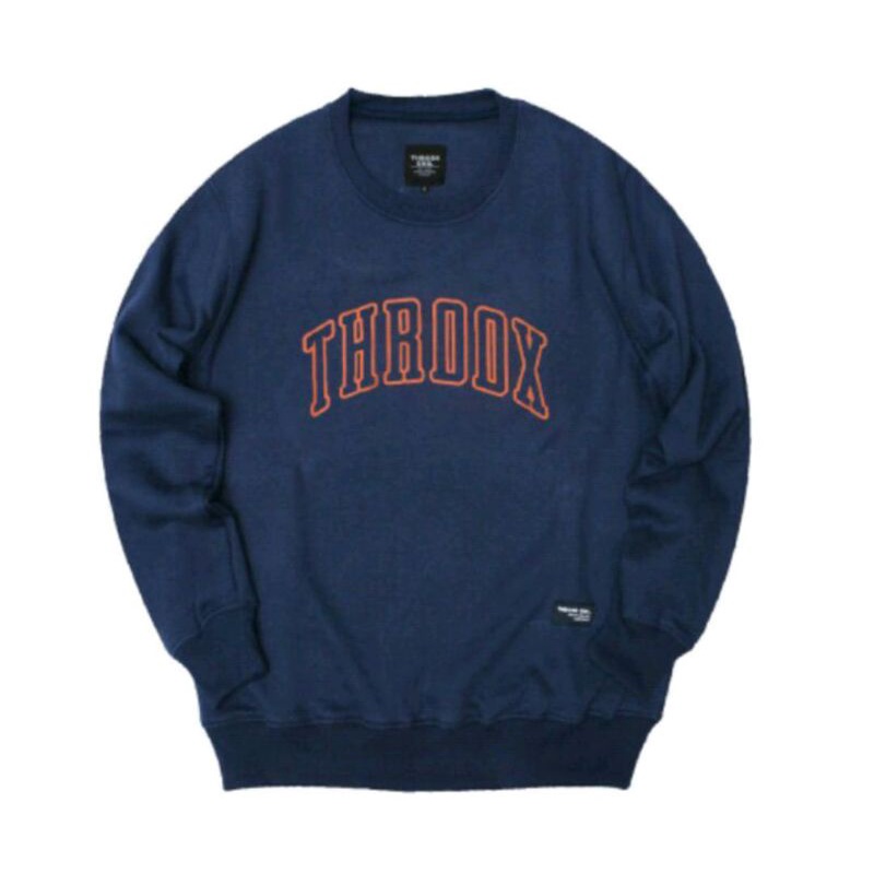 THROOX SWEATER CREWNECK CROWN MAROON NEAVY