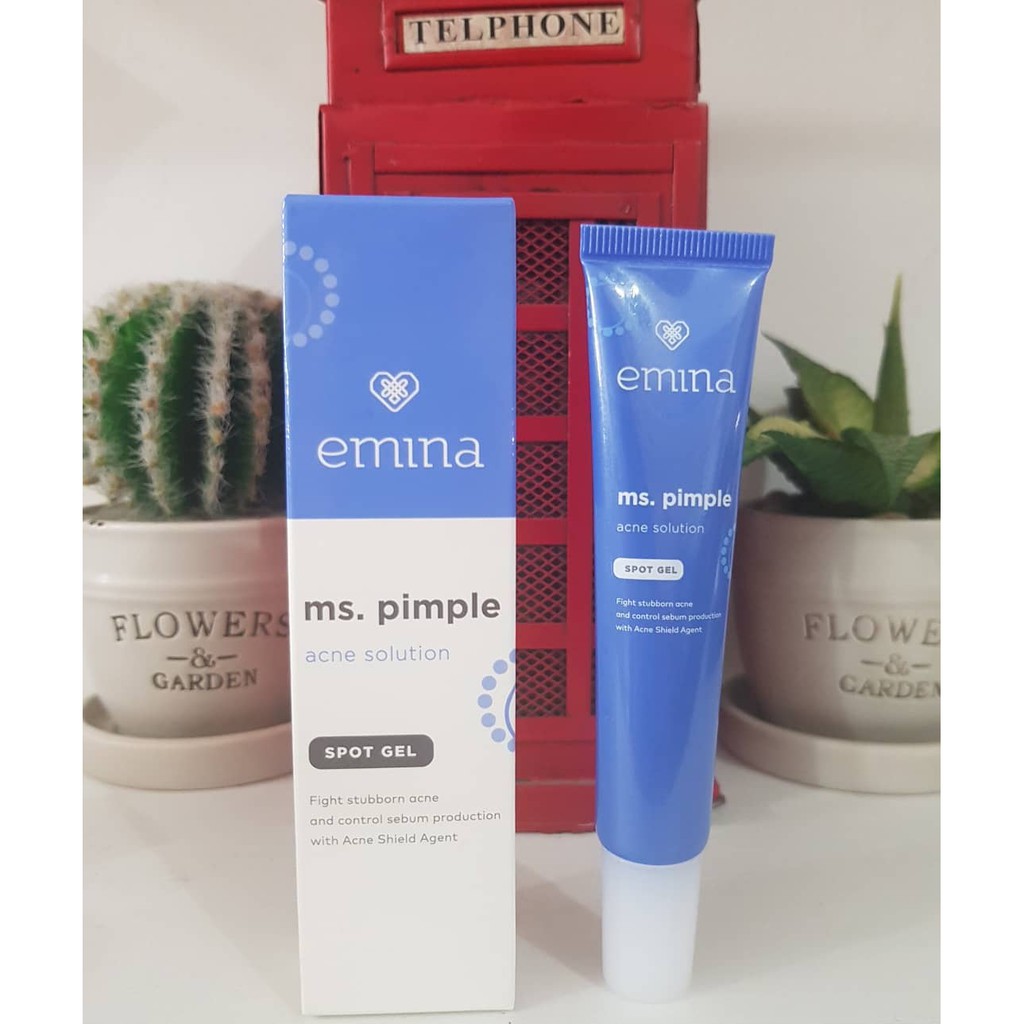 Emina Ms Pimple Acne Solution Spot Gel 15Ml