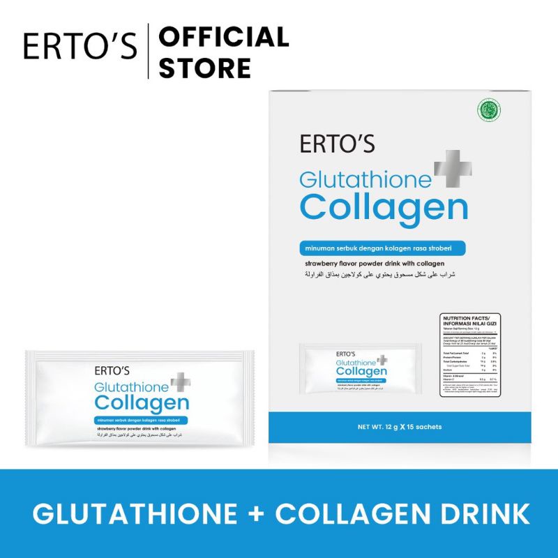 ERTO'S Glutathione+ Collagen Drink