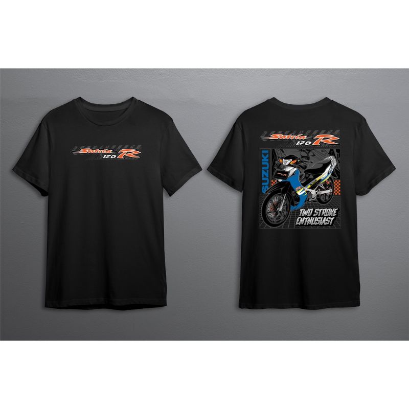 Kaos LENGAN PENDEK SUZUKI SATRIA 120 F 2 Tak