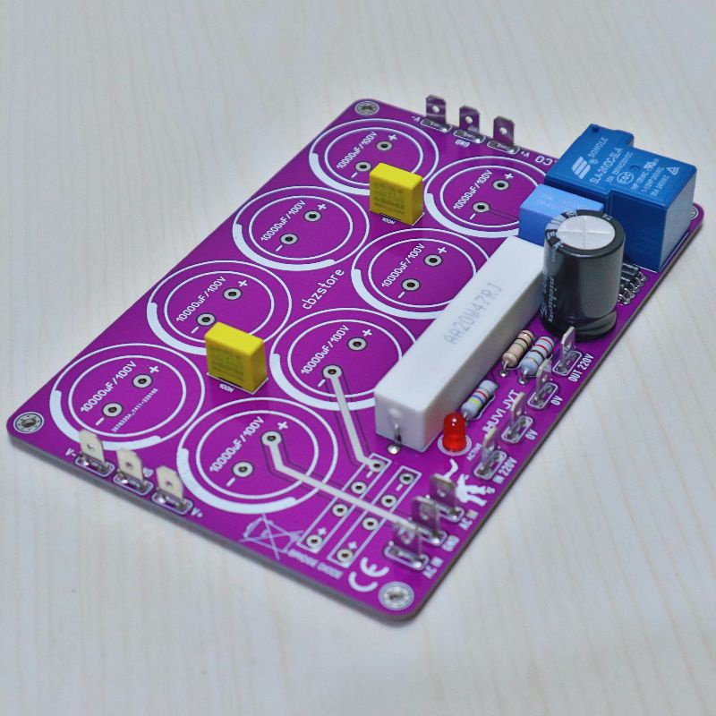 PCB PSU 8 ELCO PLUS SOFTSTART PCB DOUBLE LAYER