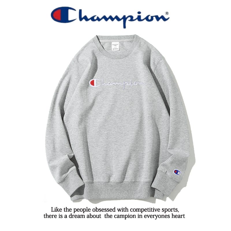 CHAMPION SWEATER OBLONG BAHAN BABYTERRY