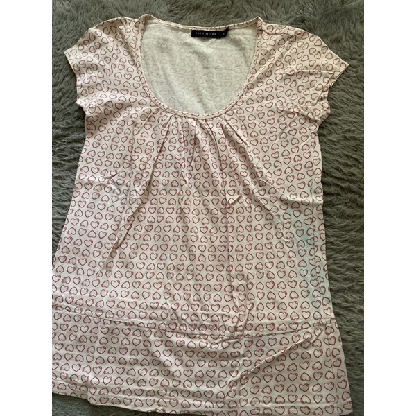 PreLoved Kaos Motif Love Size M