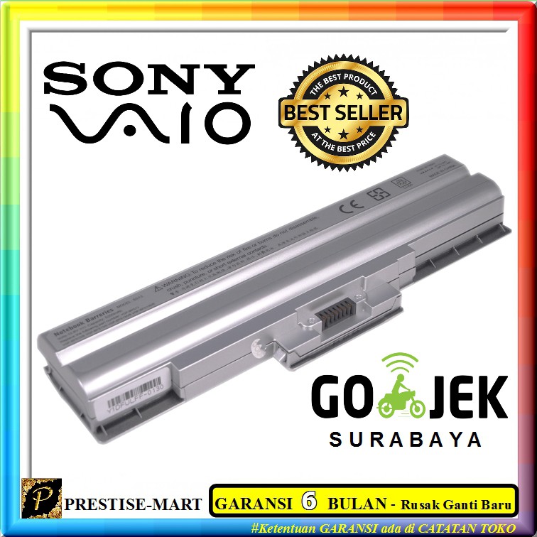 Baterai SONY VAIO BPS13 - Perak
