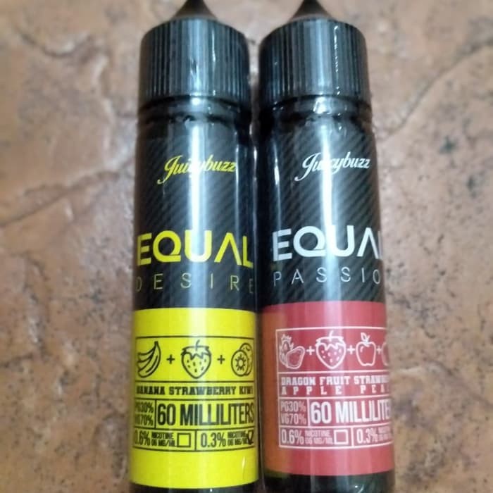 Juicybuzz Equal Desire Dan Passion 60ml 3mg Liquid Shopee Indonesia