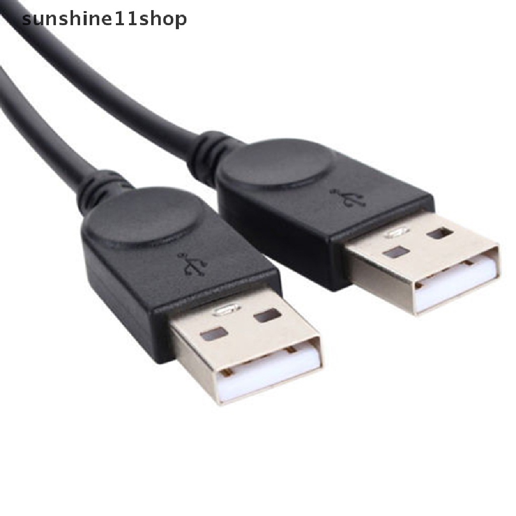 (SHO) Kabel Extension Splitter Data / Charger USB 2.0 1 Female Ke 2 Male Bentuk Y