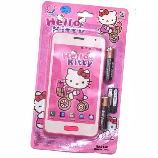 Mainan anak hp samsung free batrai best quality