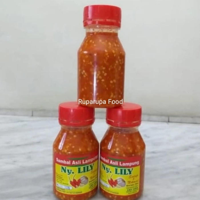 

- BARU Sambal Asli Lampung Ny. Lily 300 gr