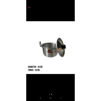 [ ⭐⭐⭐⭐⭐ ] Panci aluminium tebal TL eagle 45/40/35/16/18/20/22/24/26/28/30/33 cm