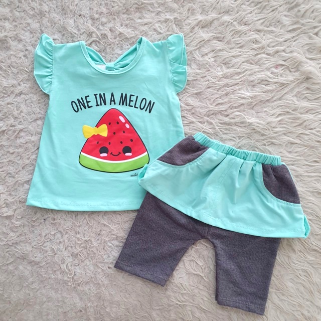 Baju Bayi Watermelon Set