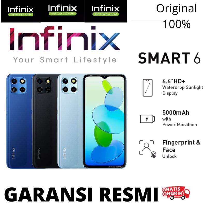 Jual SMART6 HD RAM 2/32GB GARANSI RESMI | Shopee Indonesia