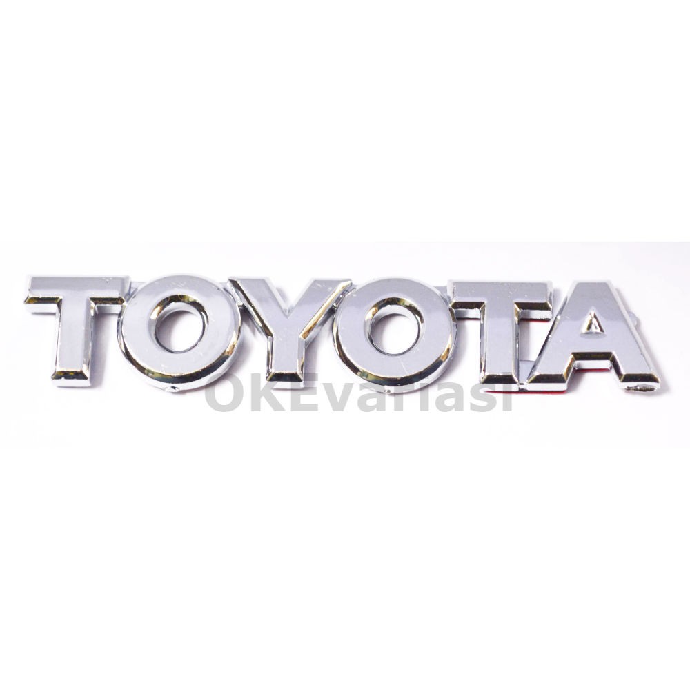 EMBLEM TULISAN TOYOTA