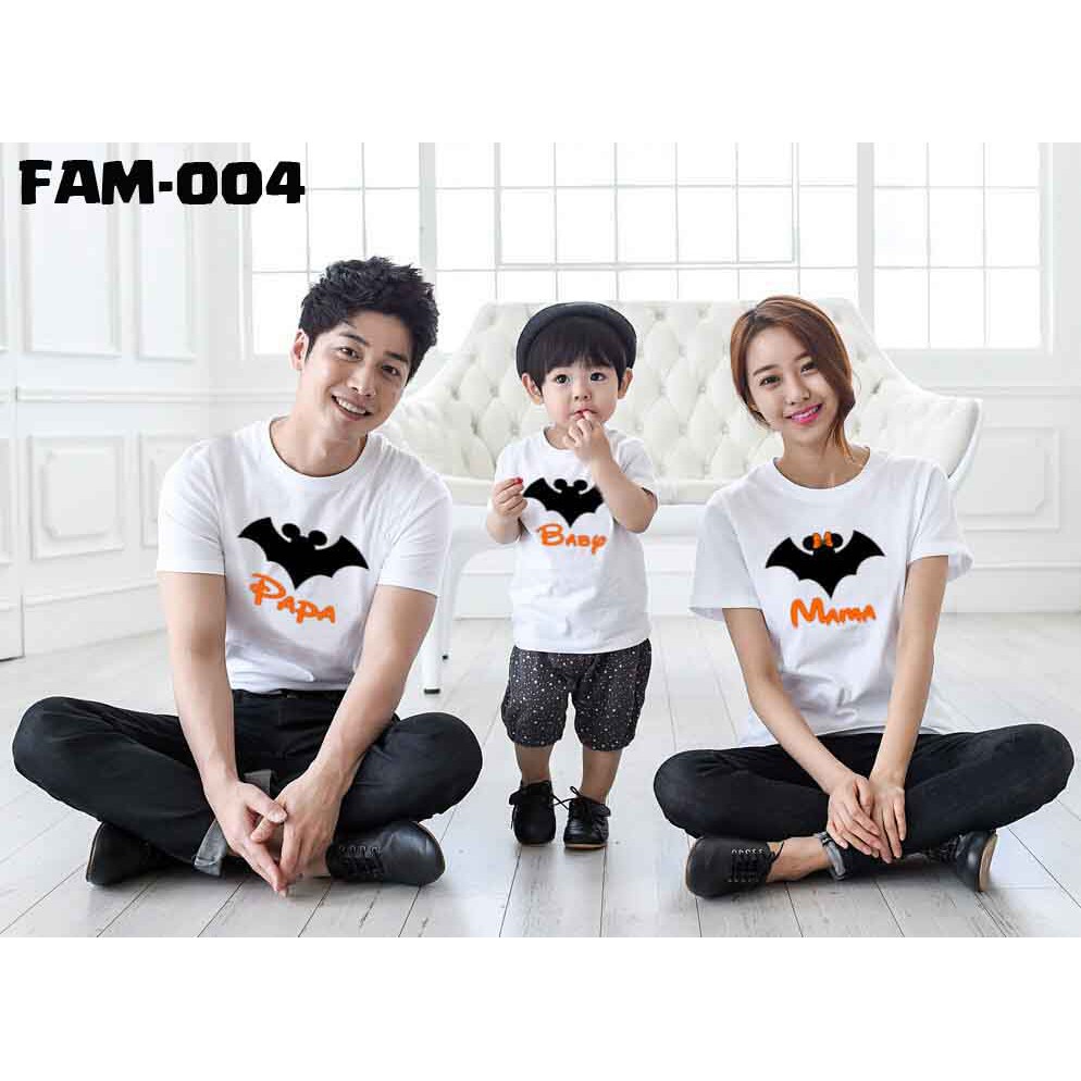 [FREE NAMA !!] Kaos Family / Couple Keluarga 100% COTTON PREMIUM