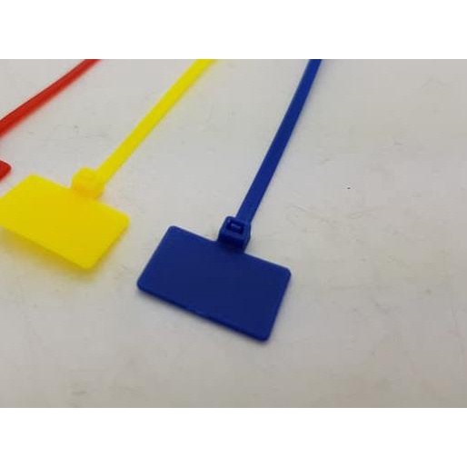 

✾ Maker TIE 3 WARNA PANDA 10cmx3mm Pengikat Kabel label cable Ties ♪