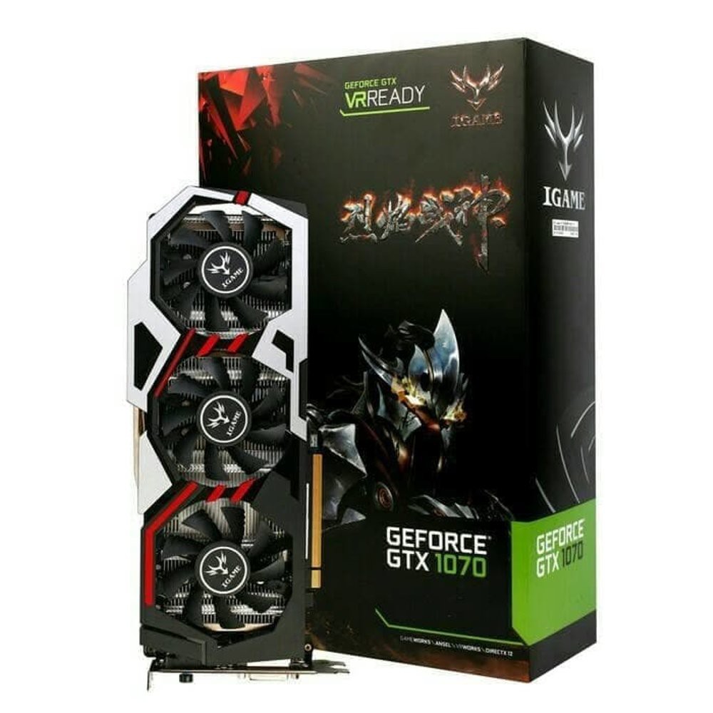 IGAME NVIDIA GEFORCE GTX 1070 U-TOP-8G DDR5 Bagus