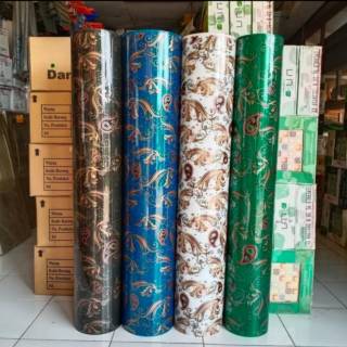 Fiber pagar  plastik fiber penutup pagar motif batik  harga 